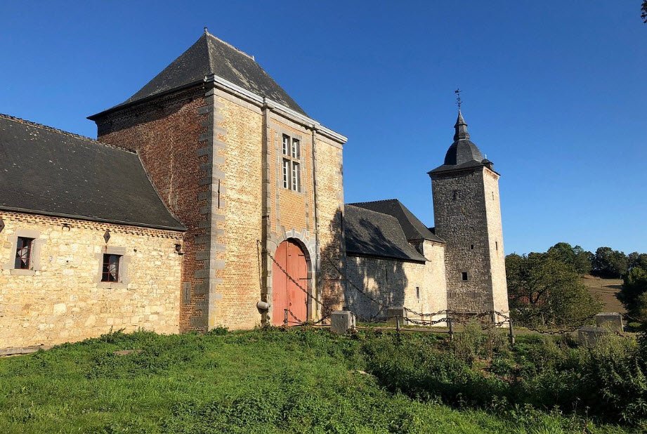 Chateau Ferme de Falaën, Onhaye, Belgium
